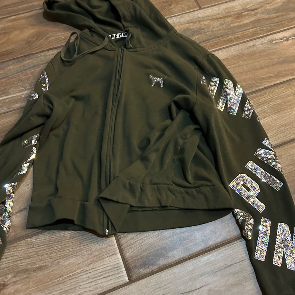 Olivia Green pink sweater